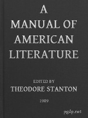 [Gutenberg 52576] • A Manual of American Literature